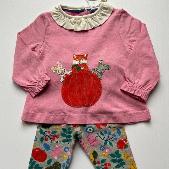 NWT Mini Boden RARE Autumn Harvest Play Set, 3-6m